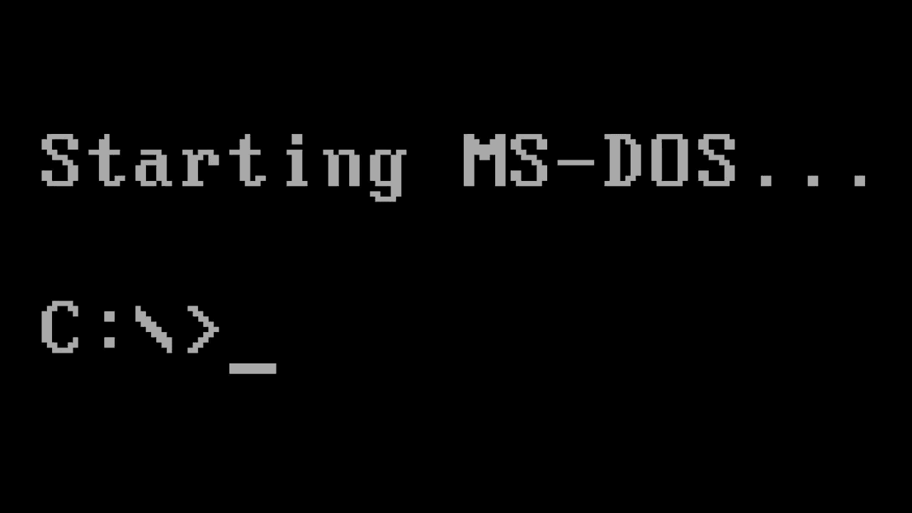 CMD MS_DOS